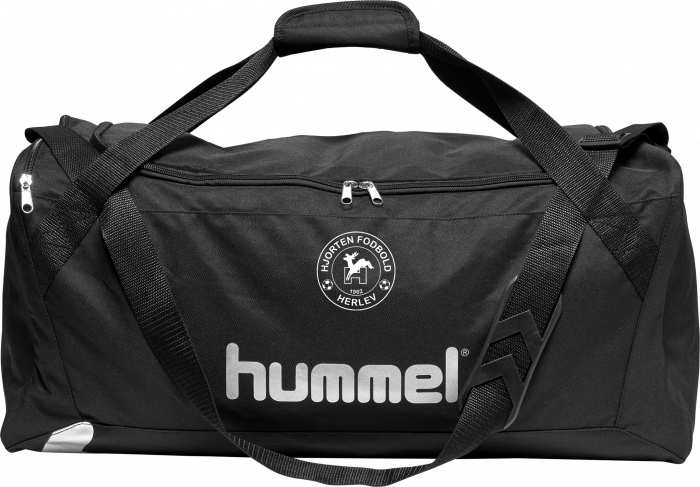 Hummel - If Hjorten Fodbold Sports Bag - Negro & blanco