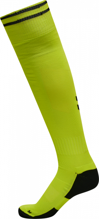 Hummel - Element Football Sock - Lime & preto