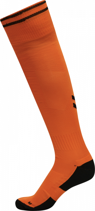 Hummel - Element Football Sock - Orange & black