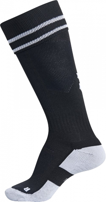 Hummel - Element Football Sock - Schwarz & weiß