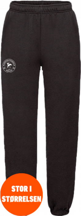 Fruit of the loom - If Hjorten Fodbold Sweatpants Kids - Schwarz