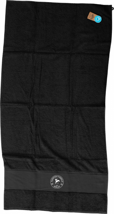 Sportyfied - If Hjorten Fodbold Bath Towel - Black