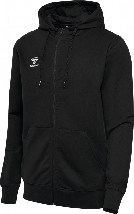 Hummel - Go 2.0 Hoodie W. Zip - Nero