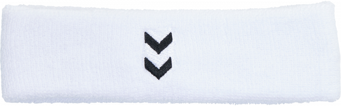 Hummel - Broad Headband - Wit & zwart