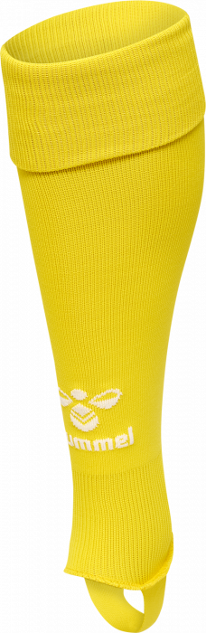 Hummel - Essential Football Sock Stirrup - Blazing Yellow & blanco