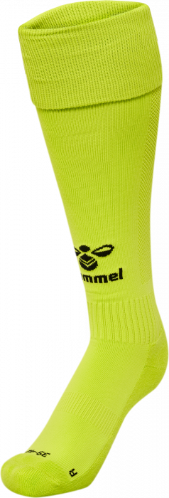 Hummel - Essential Fodboldstrømper - Lime & sort