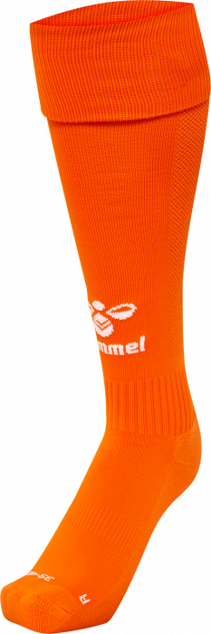 Hummel - Essential Football Socks - Orange & wit