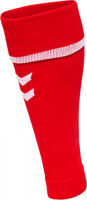 Hummel - Core Football Tube - True Red & blanco