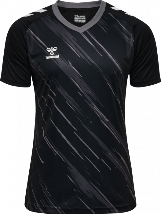 Hummel - Match Triump Jersey - Negro & steel grey