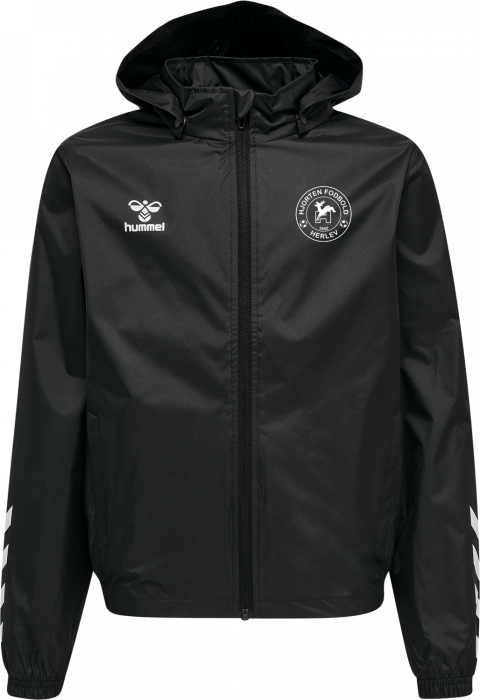 Hummel - If Hjorten Fodbold Spray Jacket Kids - Svart & vit