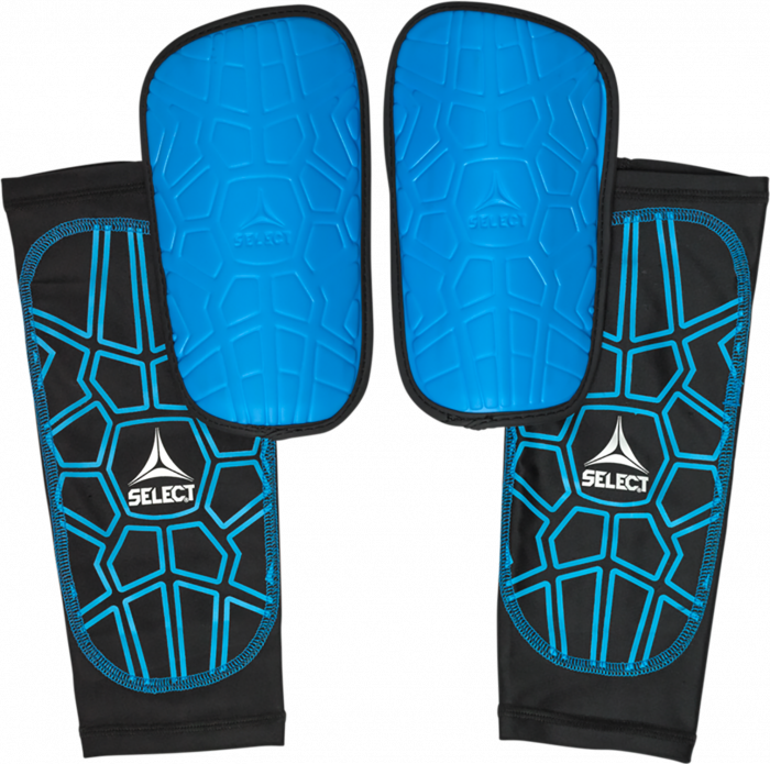 Select - Super Safe Shin Guards V23 - Azul & preto